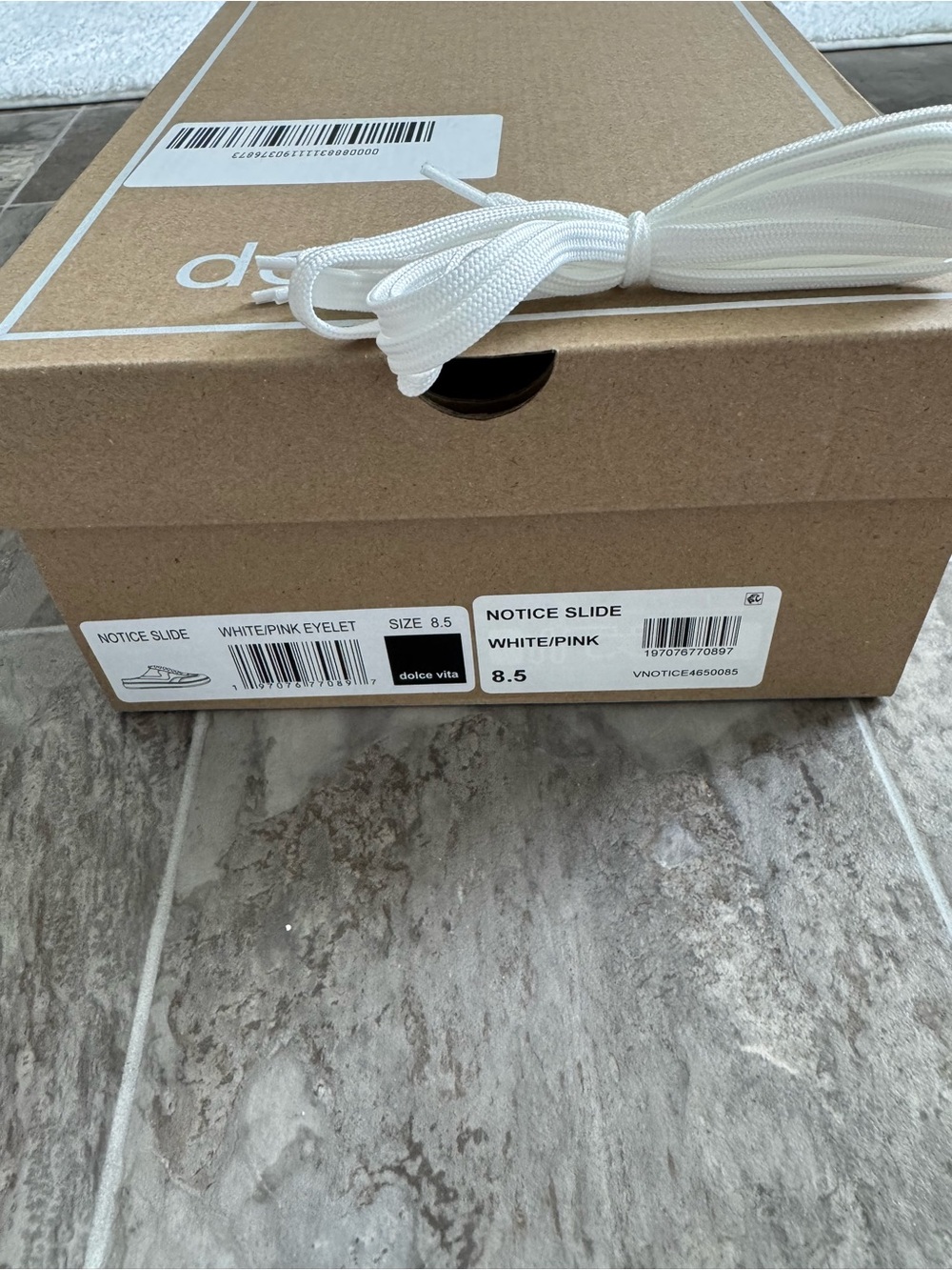 Dolce Vita Notice Slide Sneakers- Sz 8.5 NWT - Picture 3 of 5